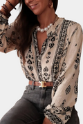 Wild Sage | Blusa Boho Estampada