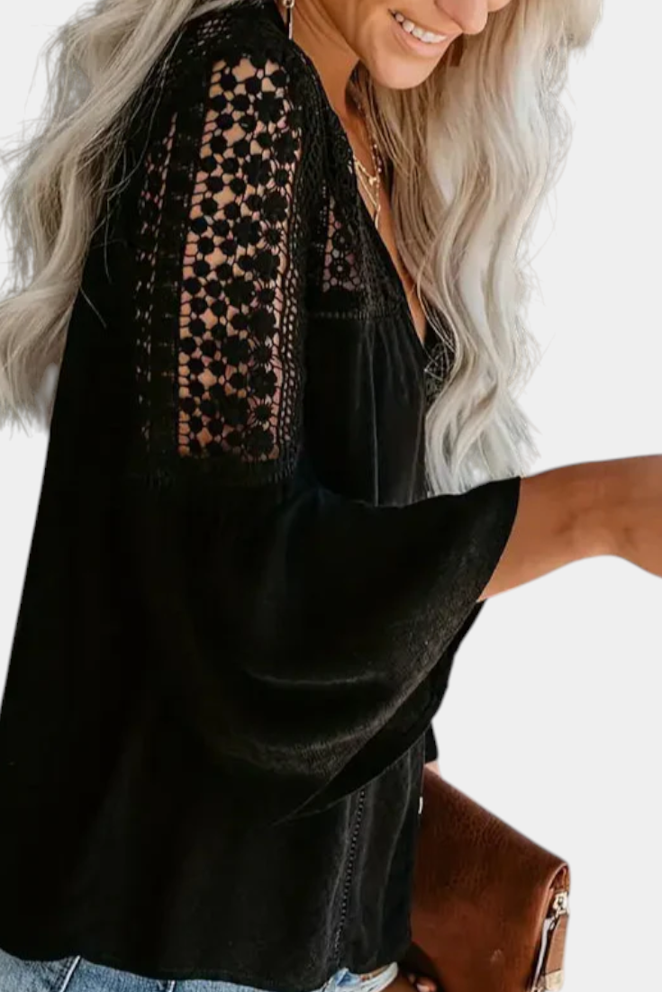 Sunwoven | Blusa de Encaje