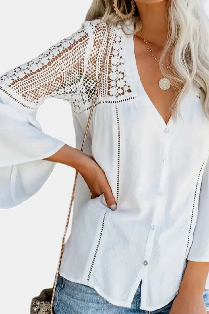 Sunwoven | Blusa de Encaje