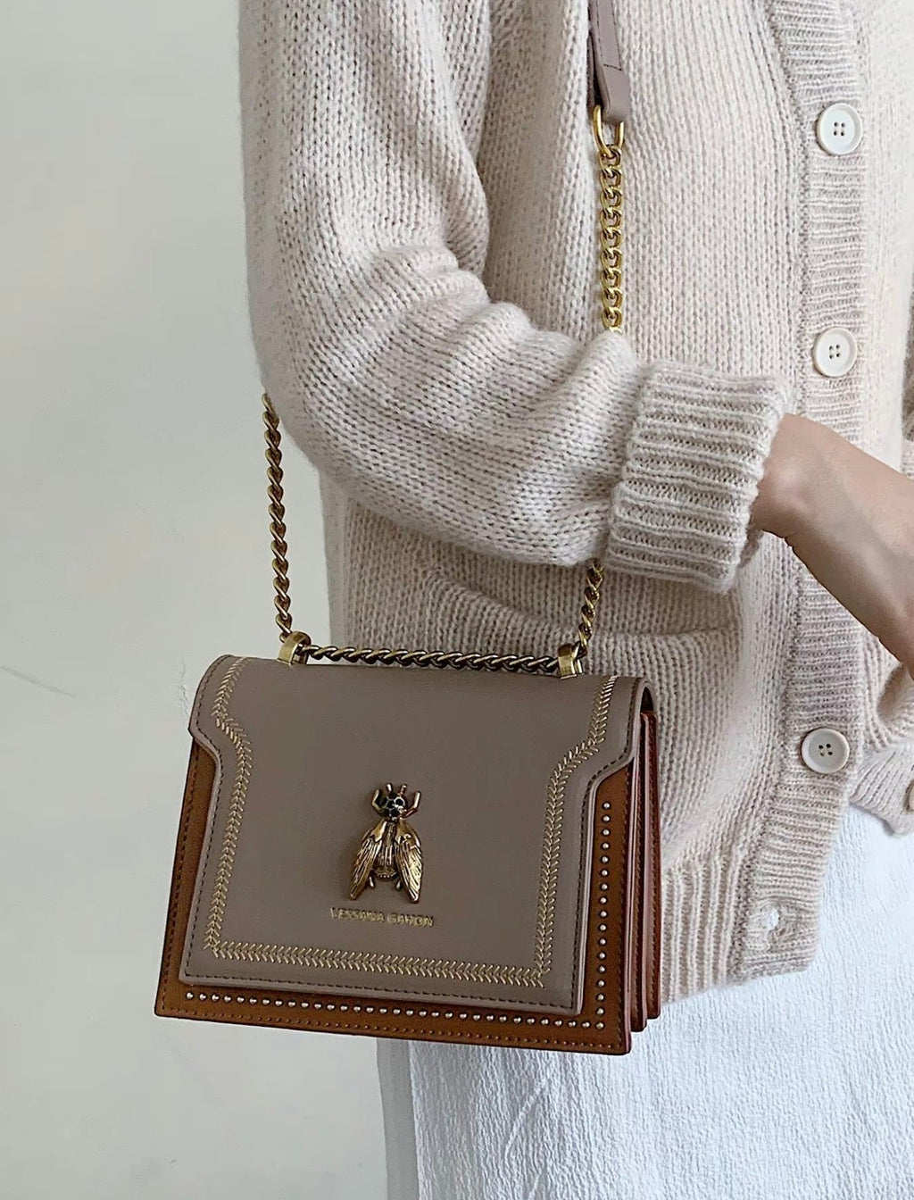 Leonora | Bolso de Lujo con Cadena