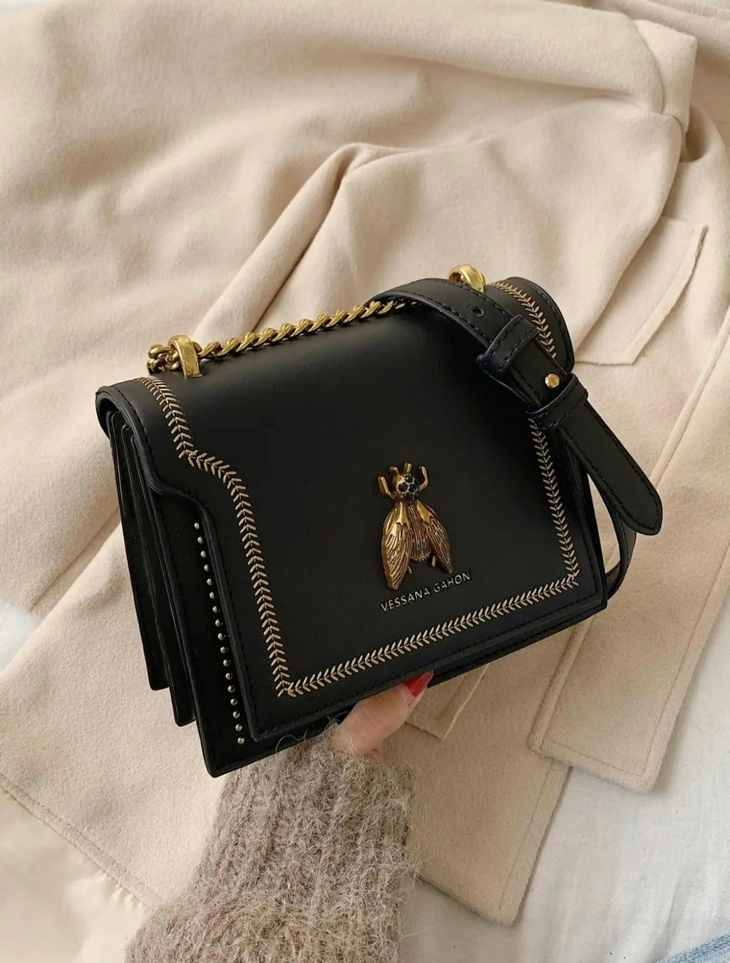 Leonora | Bolso de Lujo con Cadena
