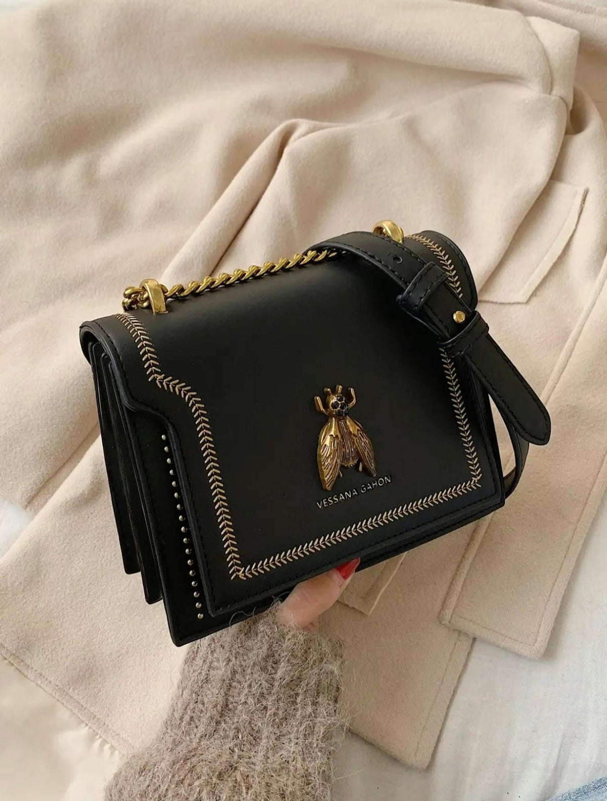 Leonora | Bolso de Lujo con Cadena