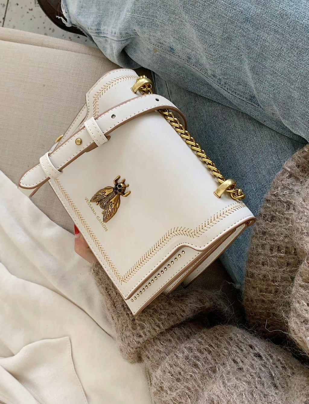 Leonora | Bolso de Lujo con Cadena