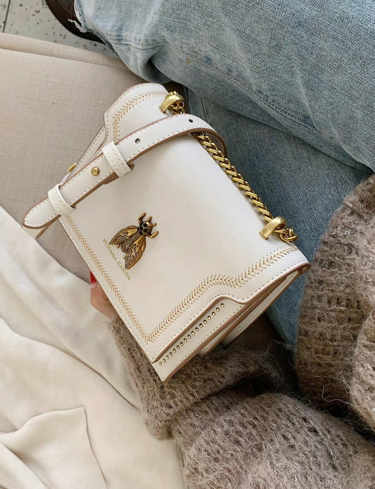 Leonora | Bolso de Lujo con Cadena