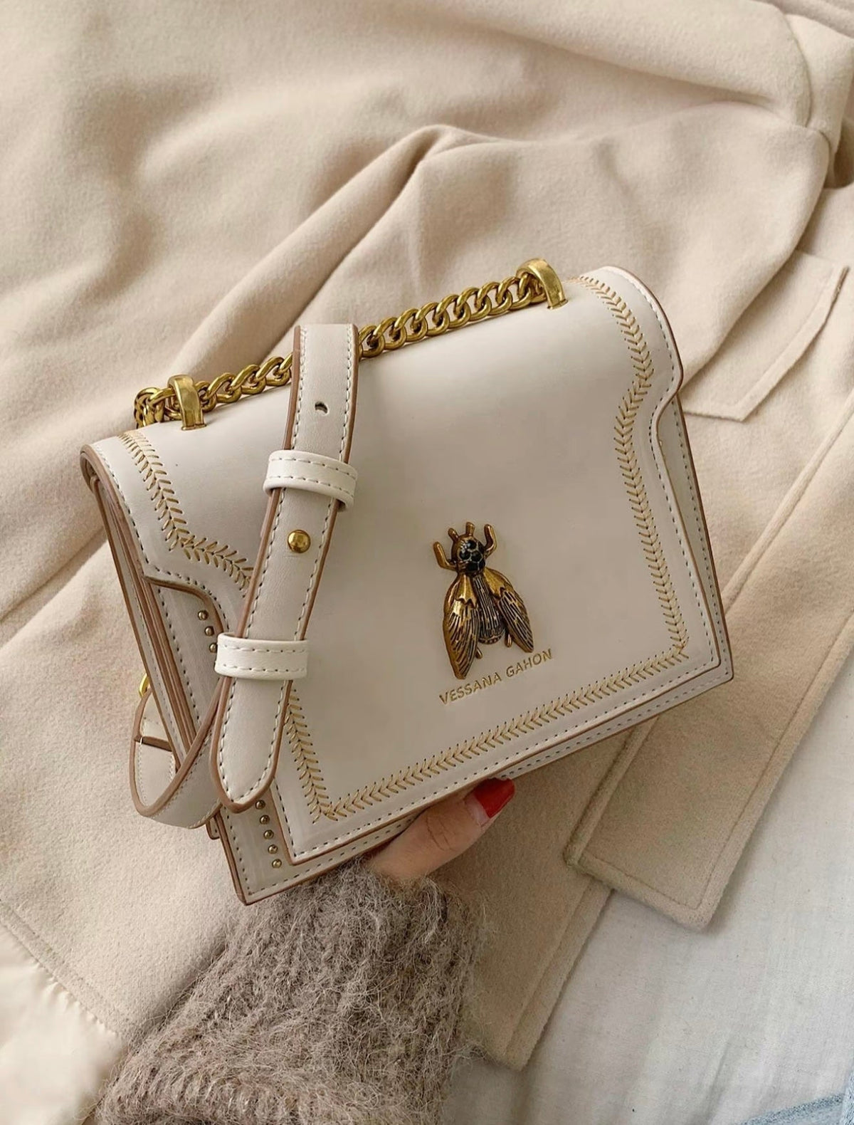 Leonora | Bolso de Lujo con Cadena