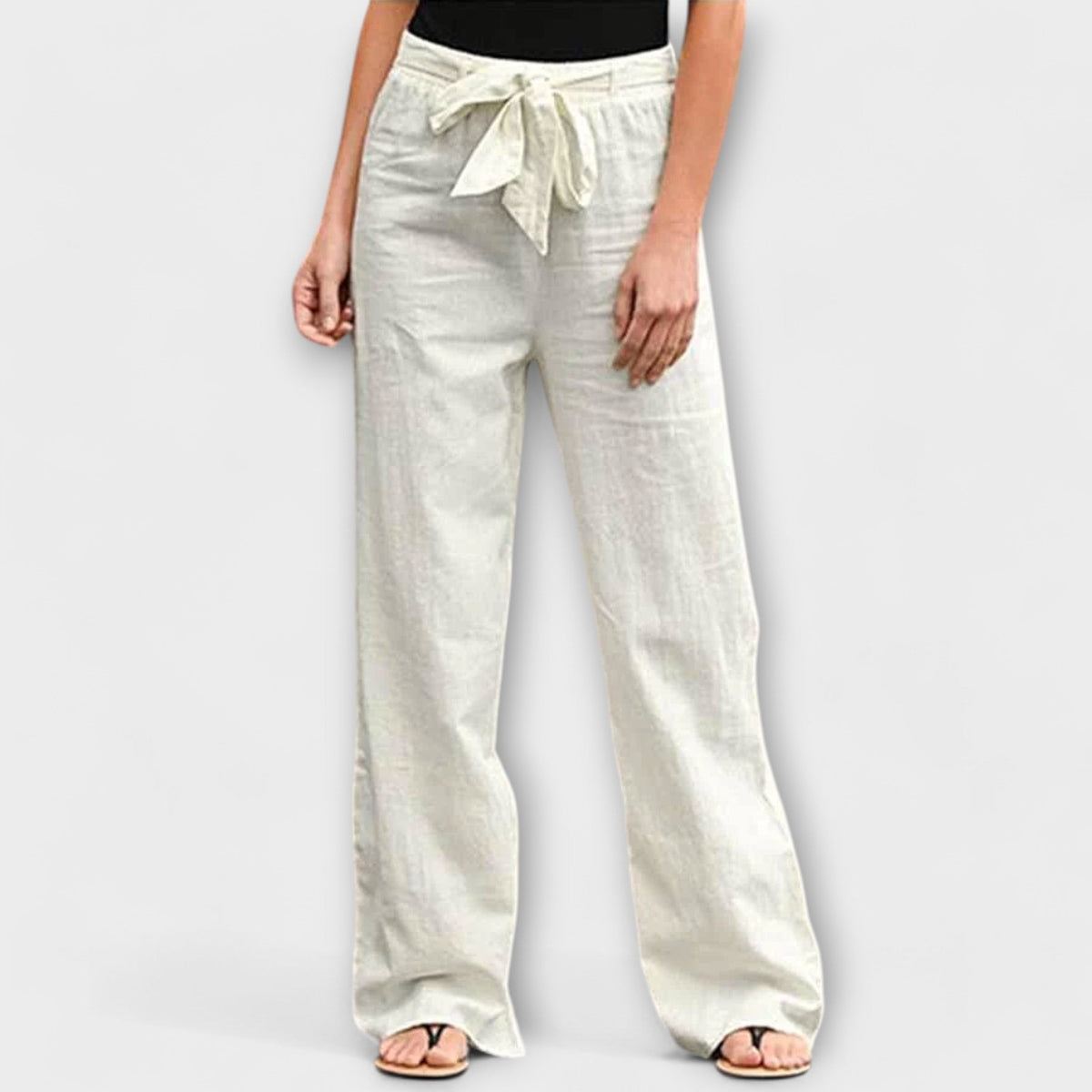 Loreen | Pantalones Ligeros de Lino