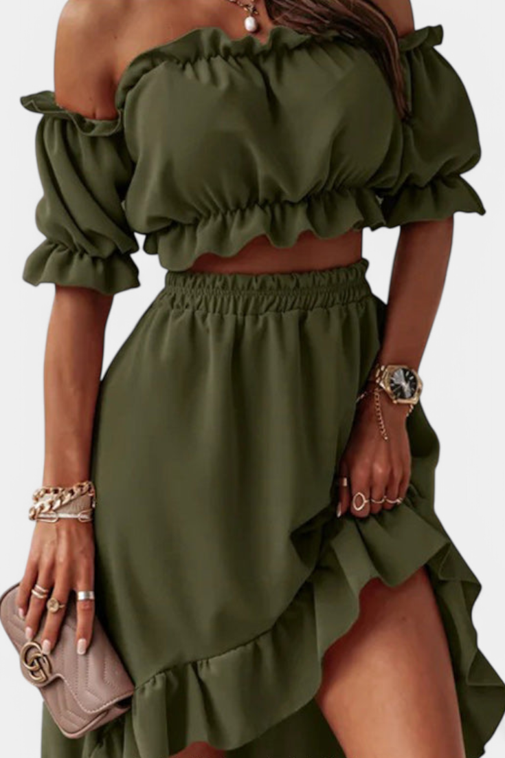 Katja | Conjunto Off-Shoulder