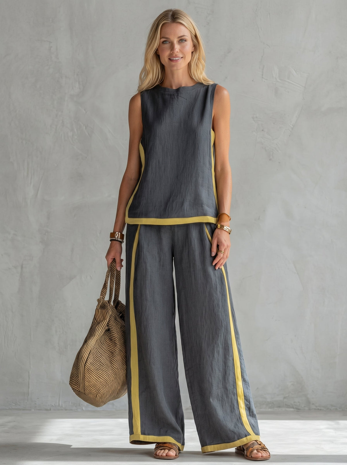 Leila | Conjunto Elegante de Dos Piezas