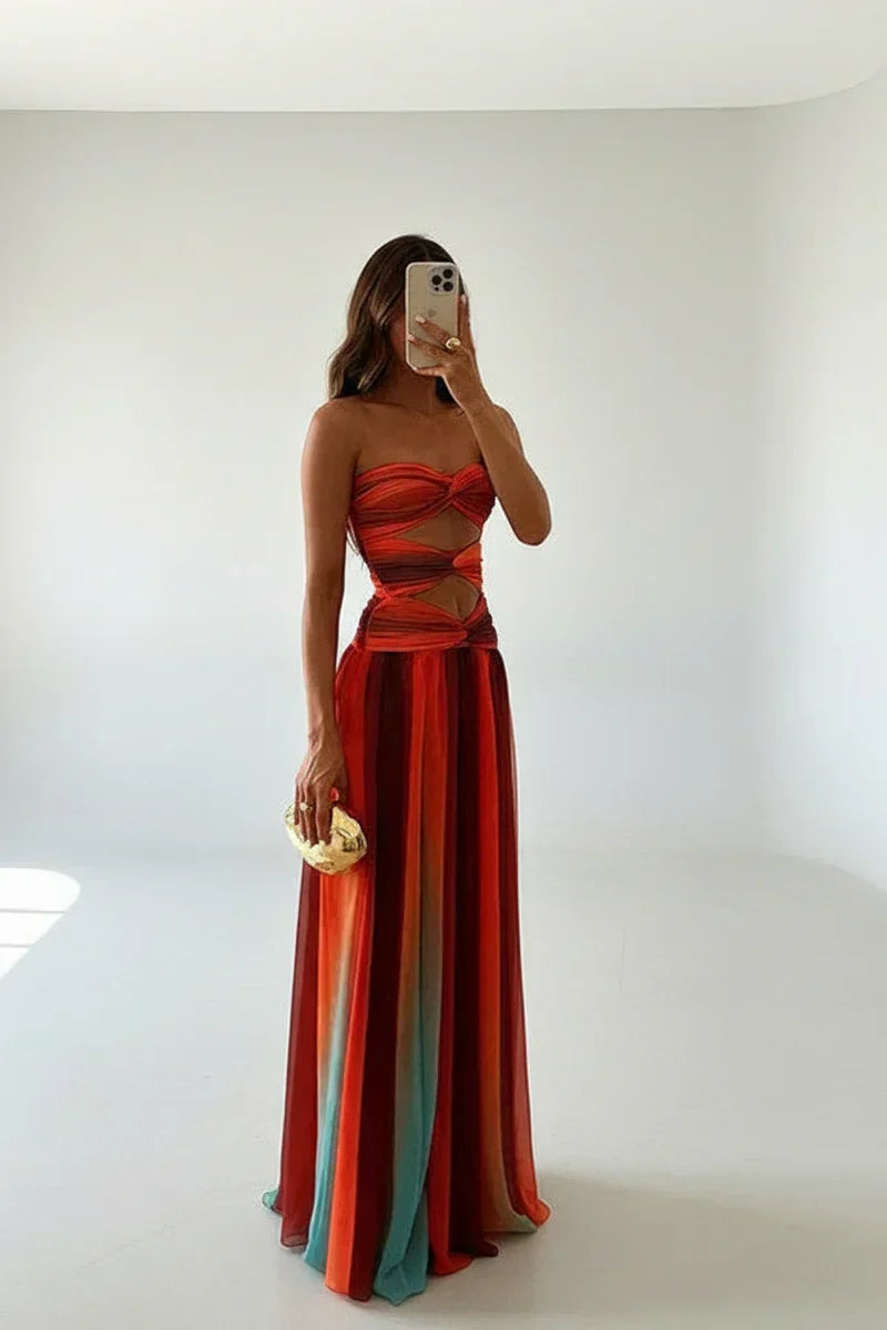 Valentina | Vestido Maxi Calado Elegante