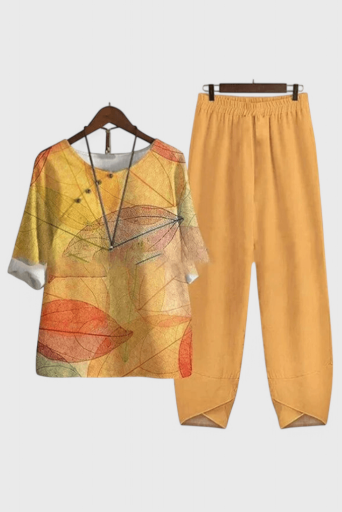 Ursula | Conjunto Camisa y Pantalón Relajado