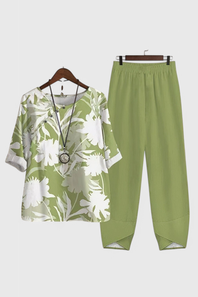 Ursula | Conjunto Camisa y Pantalón Relajado