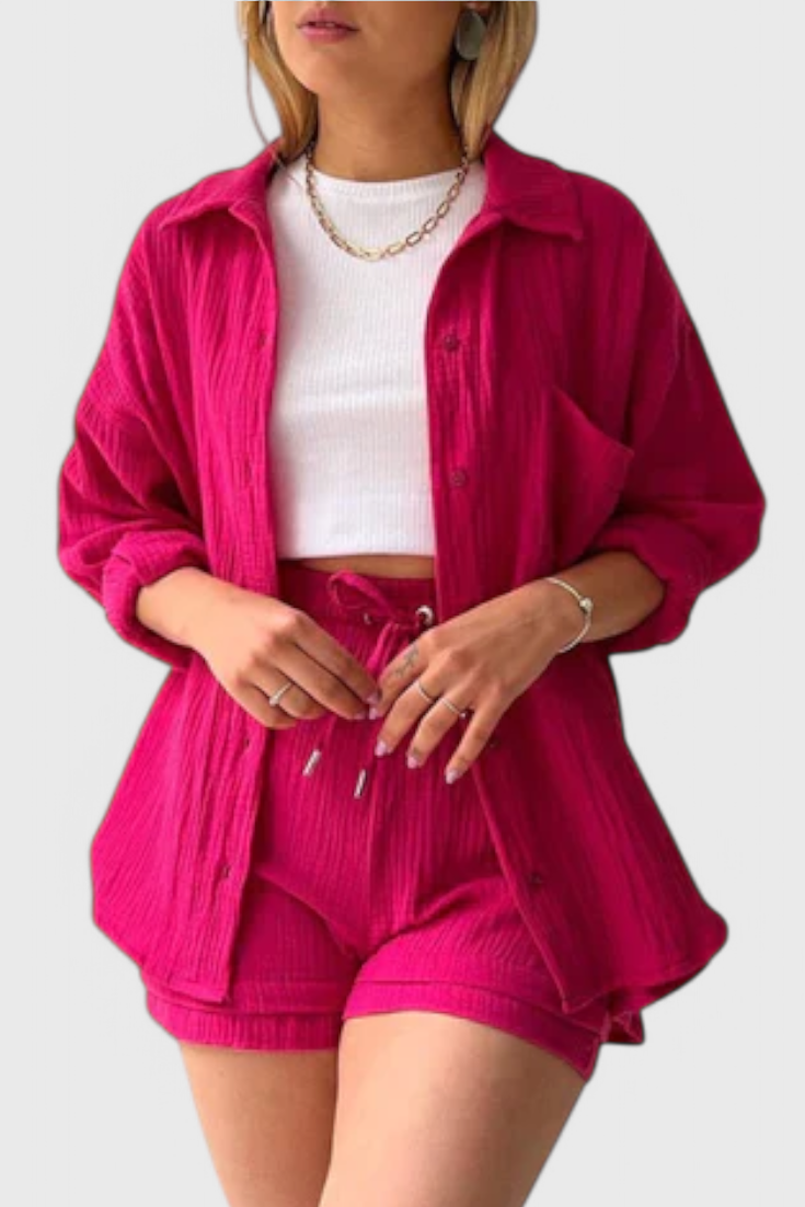 Xenia | Conjunto Collar Relajado