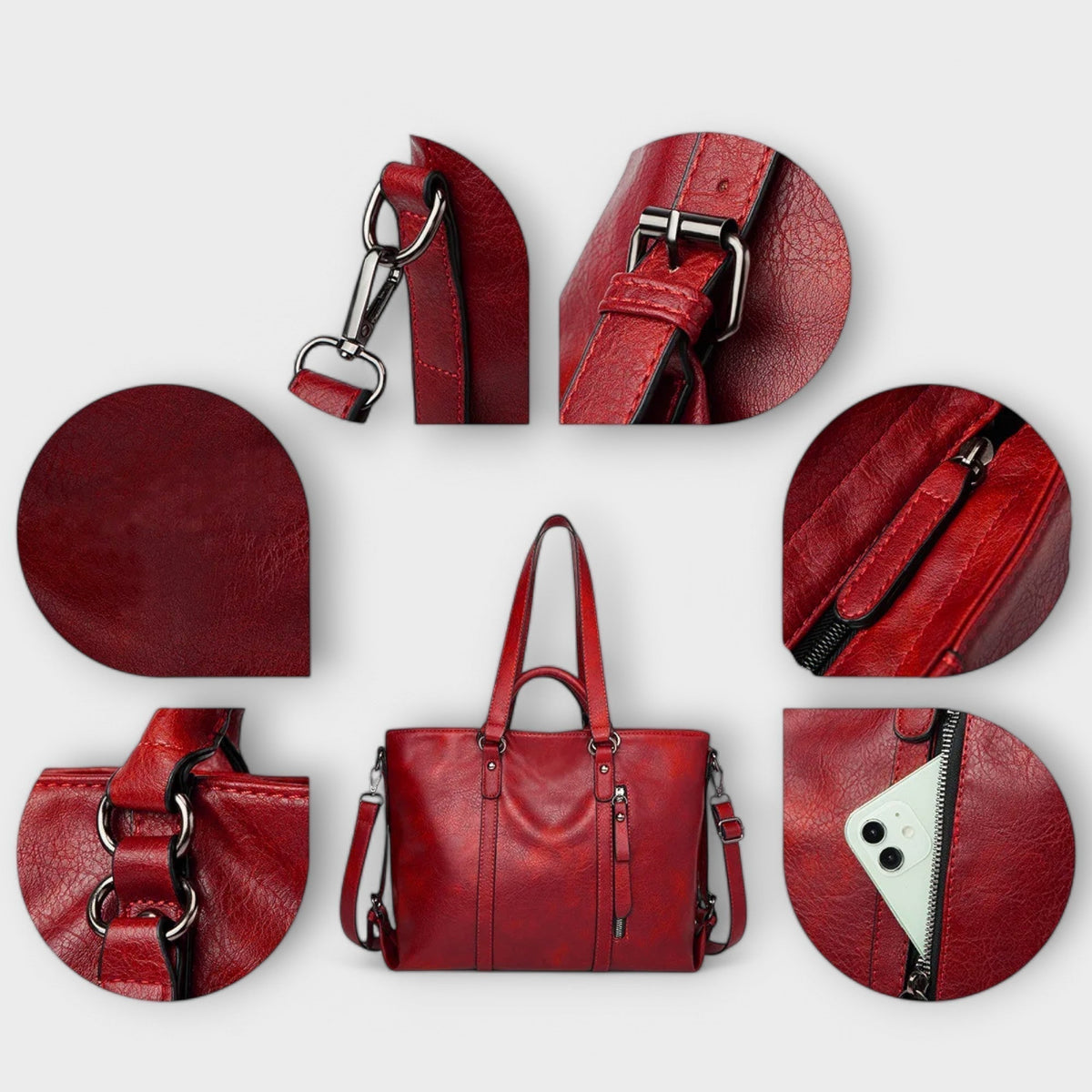 María Cruz | Bolso Grande de Piel