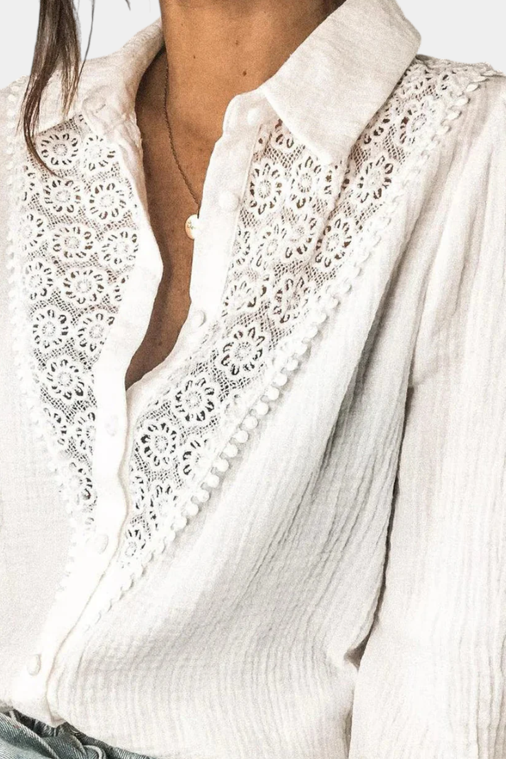 Tess | Blusa de Encaje