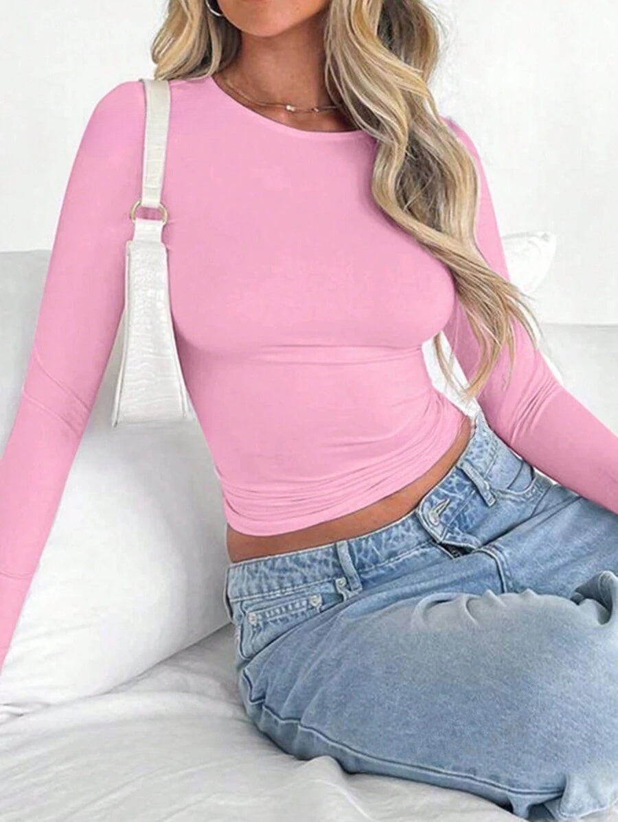 Básica | Blusa de Manga Larga