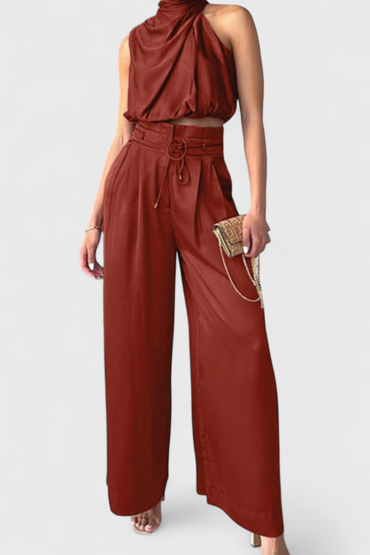 Helira | Conjunto Top Fluido y Palazzo