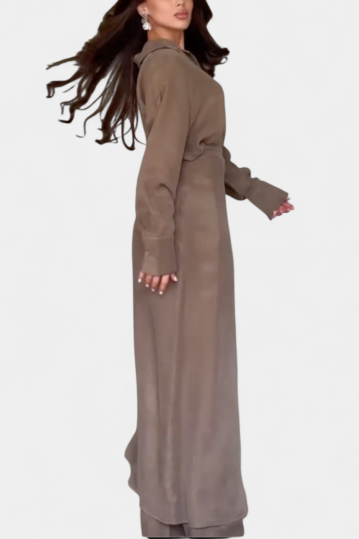 Marisol | Conjunto Camisa y Pantalón Falda