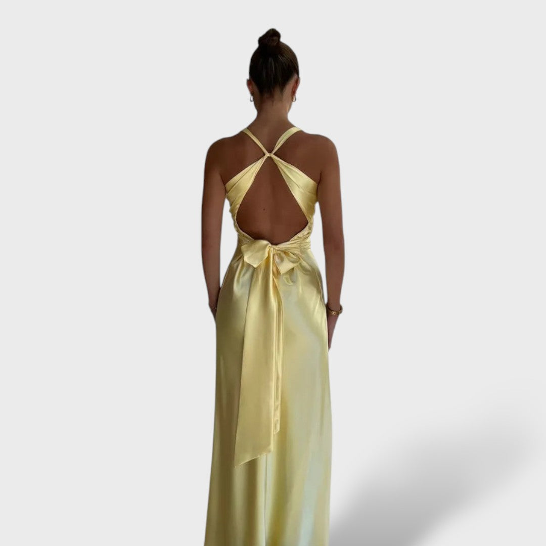 Fiesta | Vestido Maxi Elegante Sin Mangas