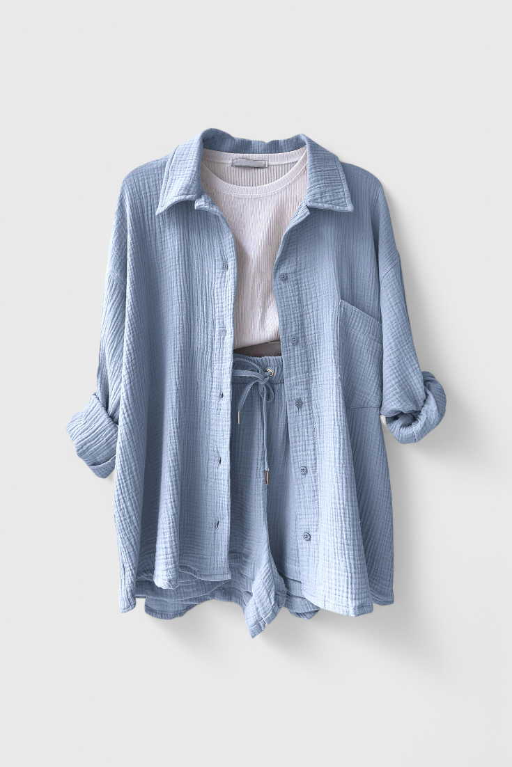 Xenia | Conjunto Collar Relajado