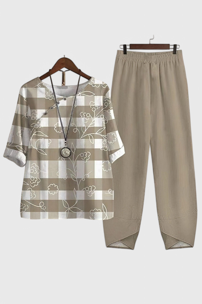 Ursula | Conjunto Camisa y Pantalón Relajado