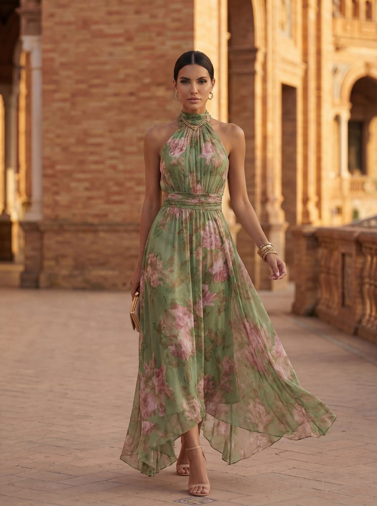 Carla | Vestido Fluido Floral