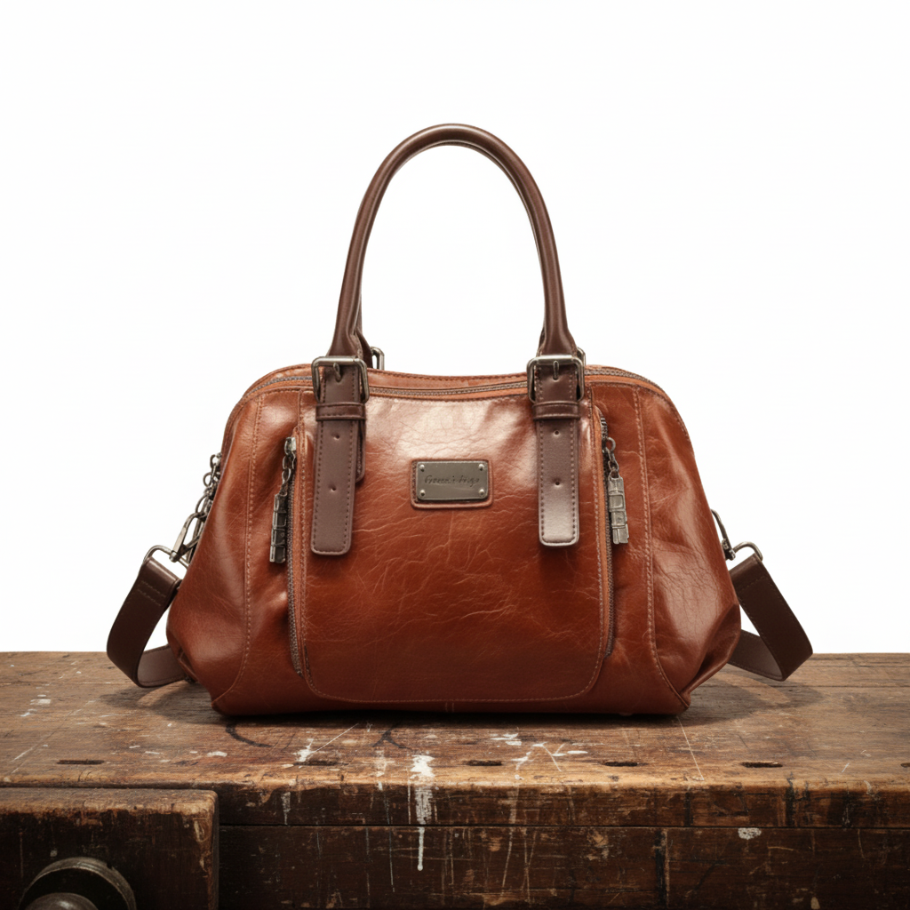 Cubo | Bolso de Cubo de Lujo Rojo