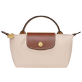 Élan | Mini Bolso Blanco Papel con Correa