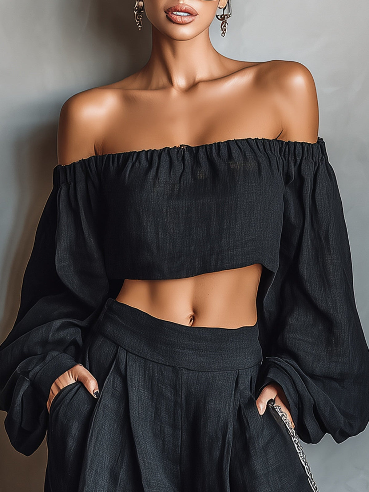 Tess | Conjunto Hombros Descubiertos