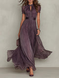 Flavia | Vestido Lila Elegante