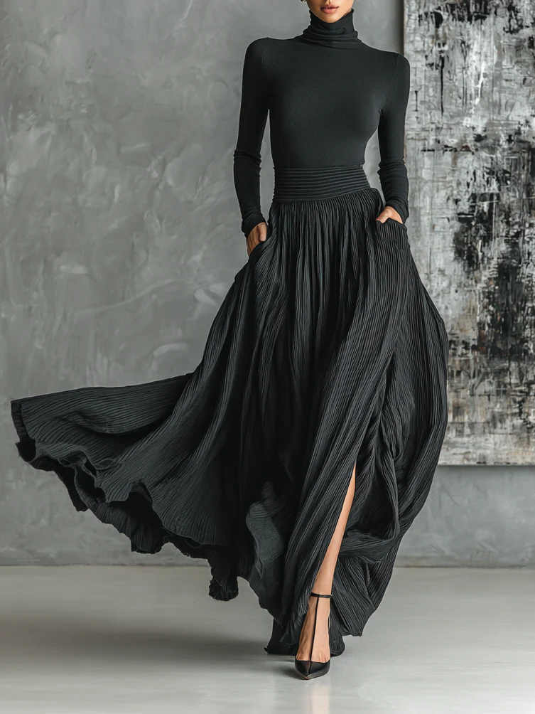 Eva | Conjunto Falda Plisada