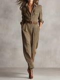 Anna™ | mono elegante a cuadros