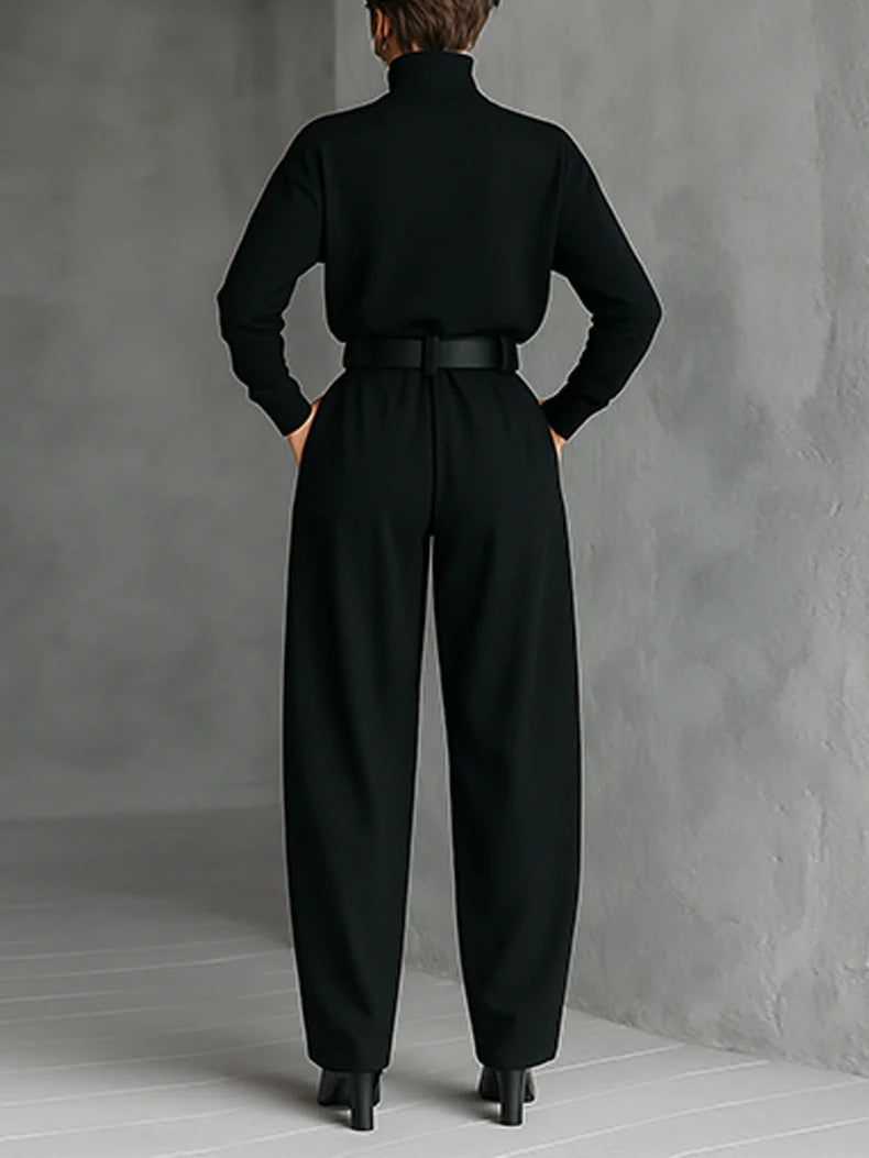 Lisa | Conjunto Negro con Cinturón