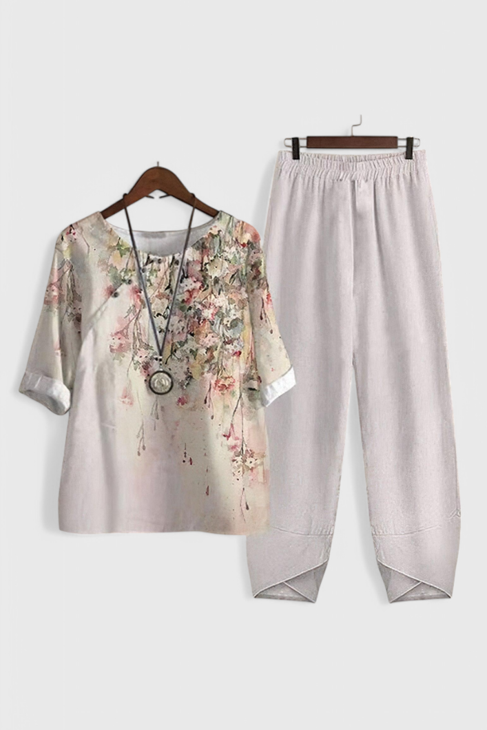 Ursula | Conjunto Camisa y Pantalón Relajado