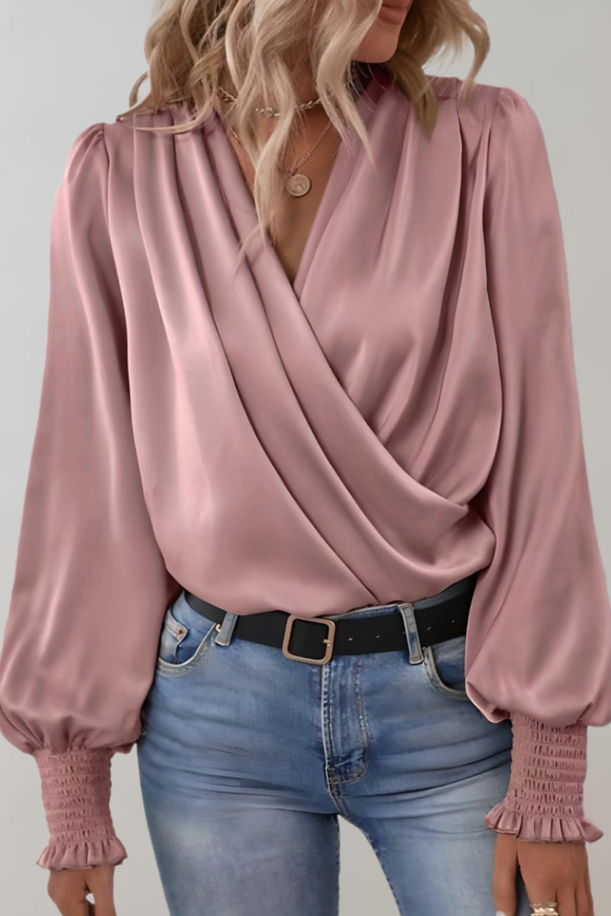 Quinn | Blusa Elegante Manga Larga