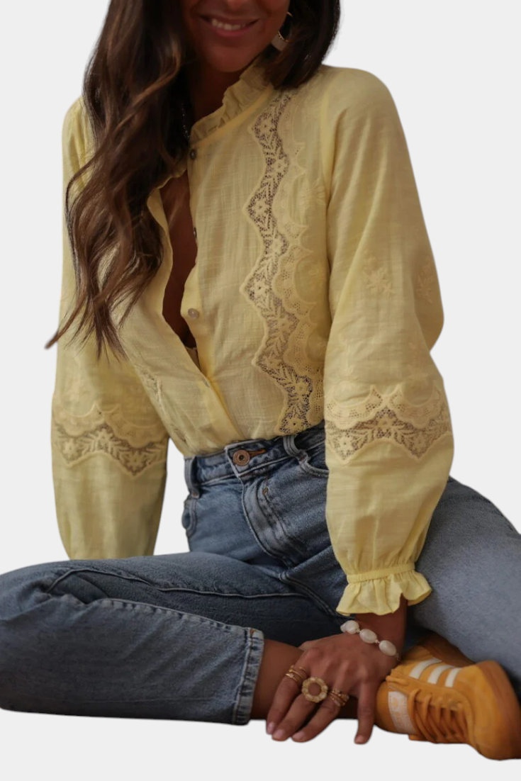 Catarina | Blusa de Encaje