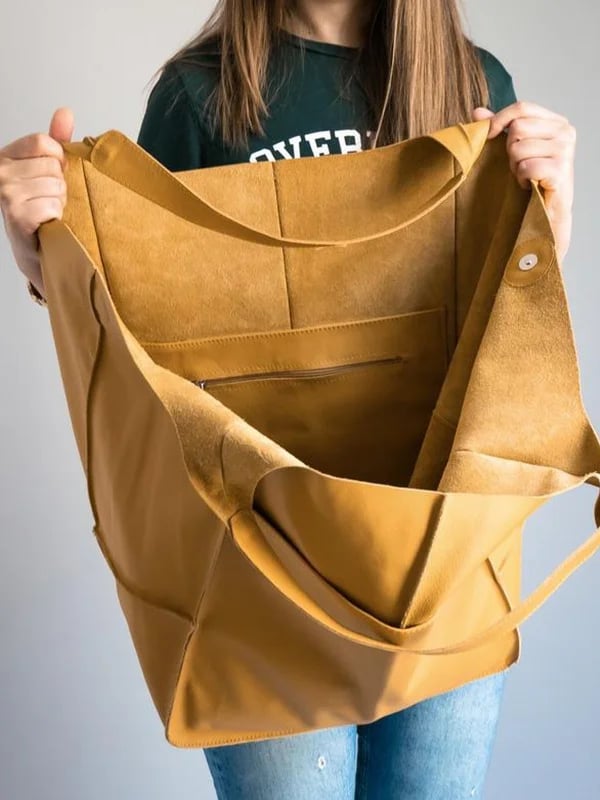 Vicenta | Tote de Piel con Mucho Encanto