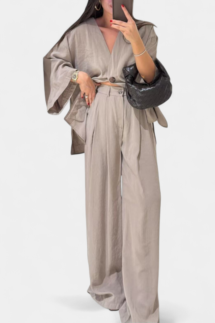 Eli | Conjunto Oversize Cuello V