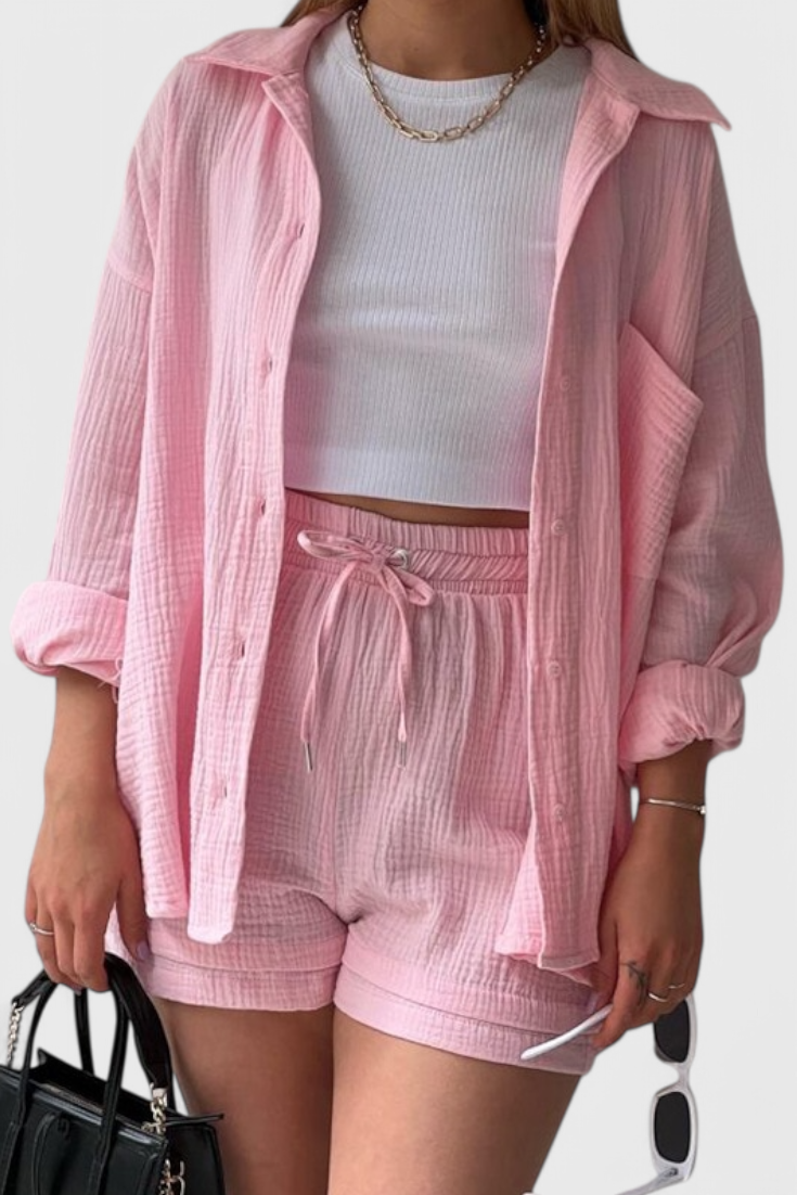Xenia | Conjunto Collar Relajado