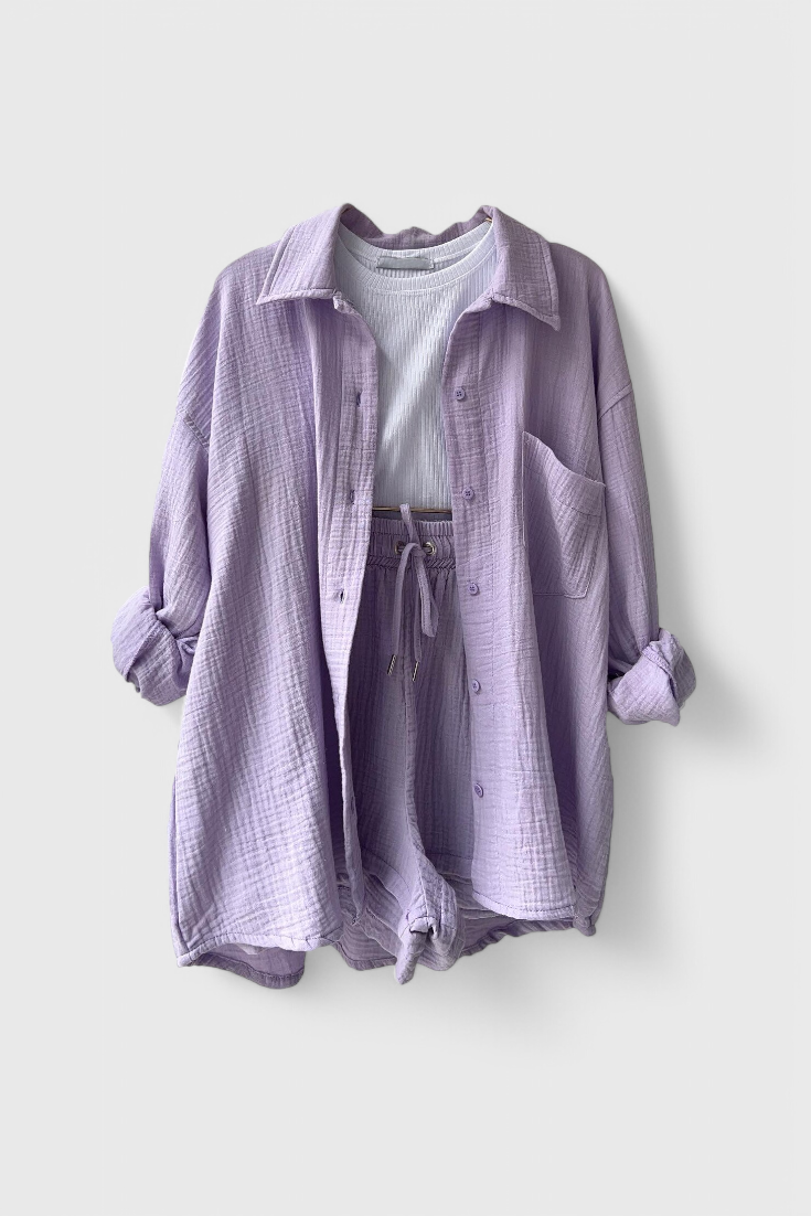 Xenia | Conjunto Collar Relajado