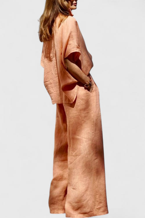Adesua | Conjunto Casual Algodón-Lino