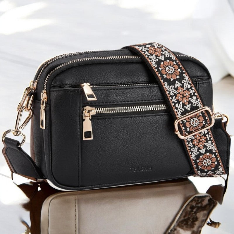 Elena | Bolso de Hombro de Piel