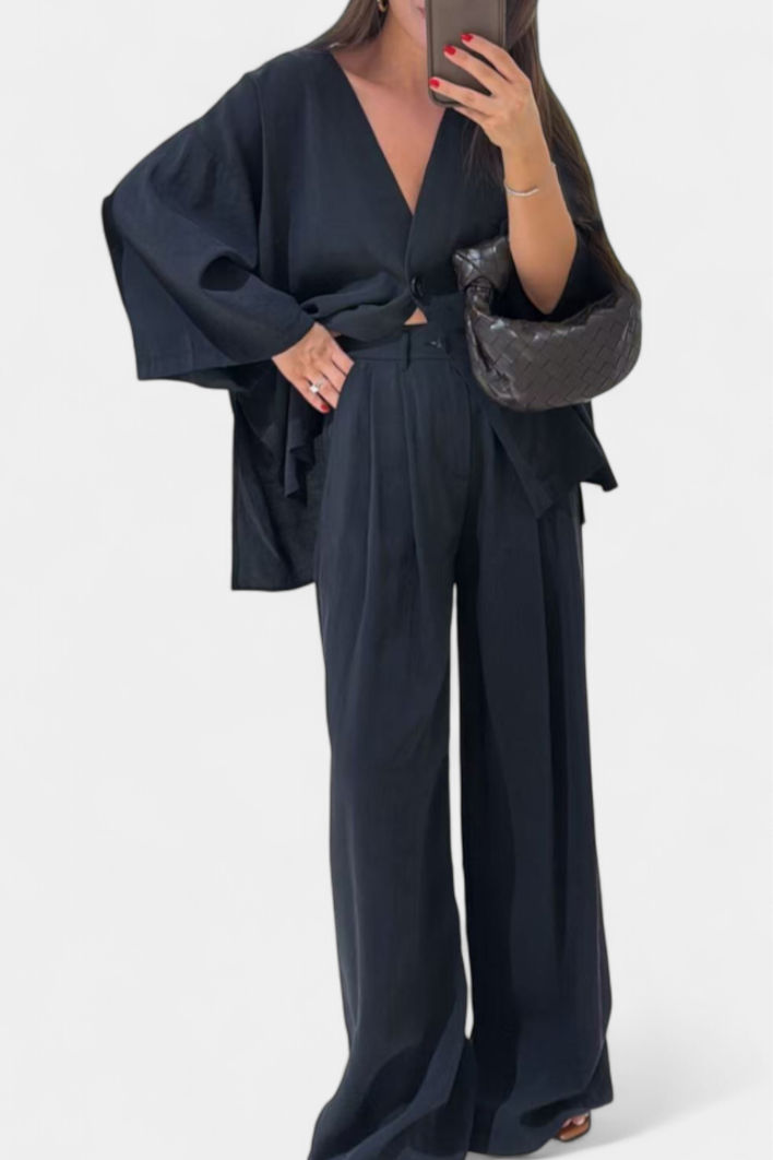 Eli | Conjunto Oversize Cuello V