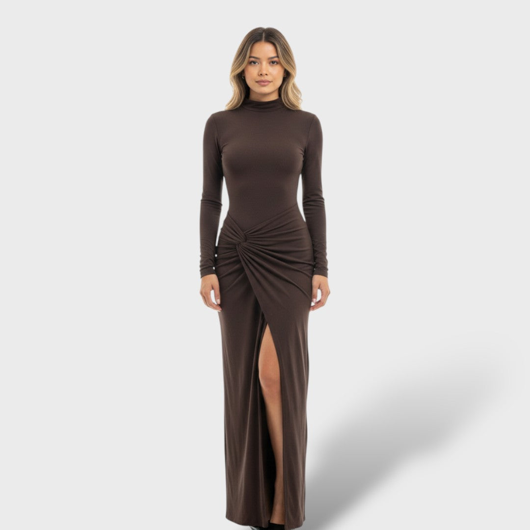 Fruncida | Vestido Maxi Elegante Fruncido