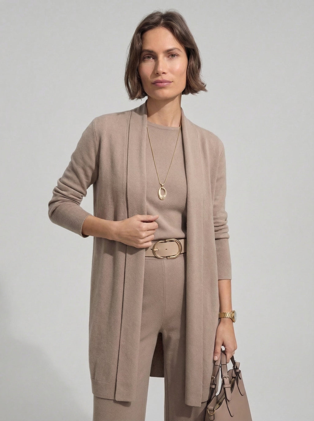 Elena | Conjunto Cárdigan Top y Pantalón