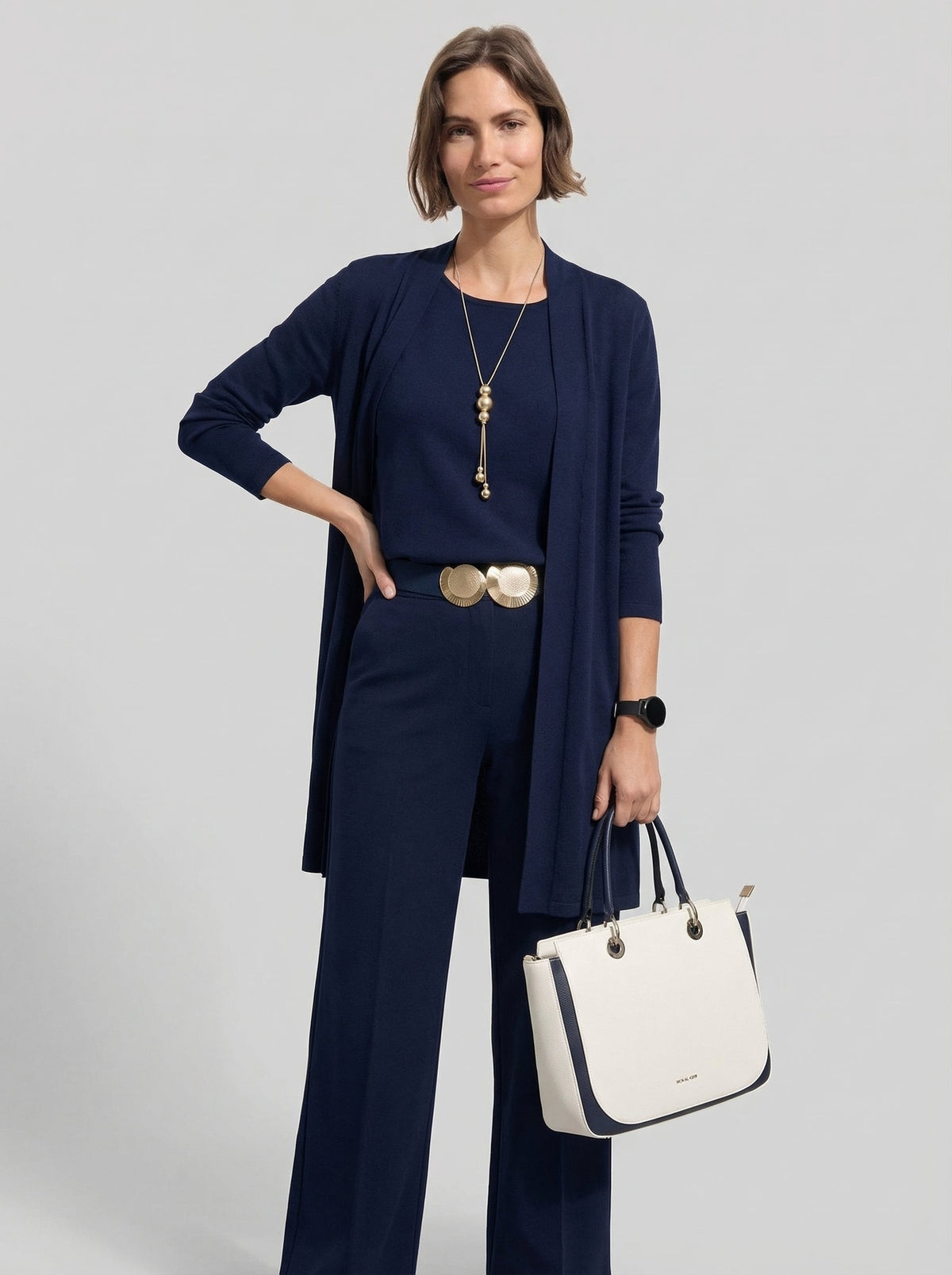 Elena | Conjunto Cárdigan Top y Pantalón