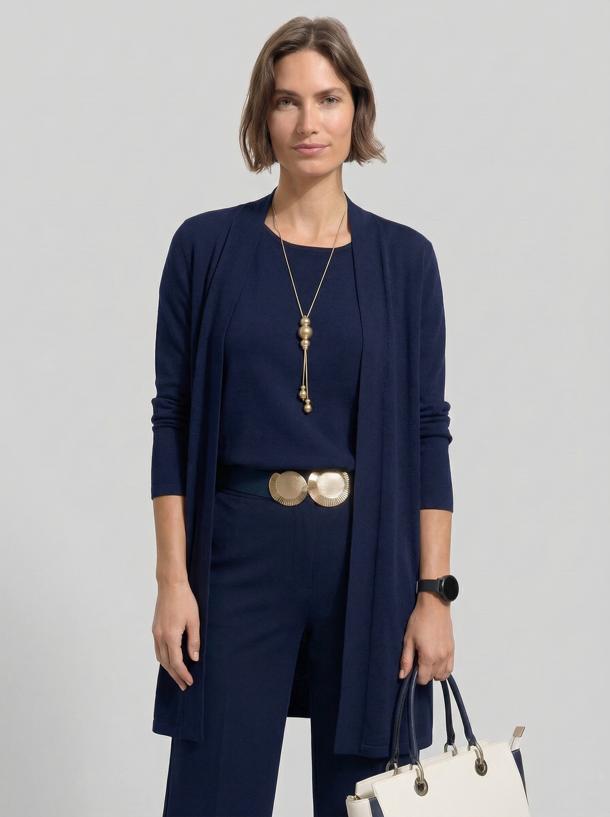 Elena | Conjunto Cárdigan Top y Pantalón