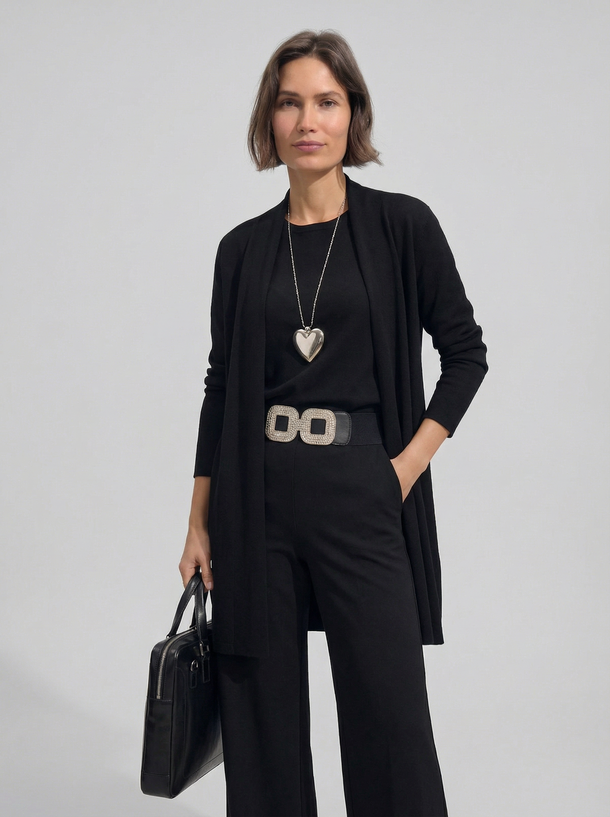 Elena | Conjunto Cárdigan Top y Pantalón