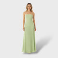 Cintura Caída | Vestido Maxi Sin Mangas Elegante