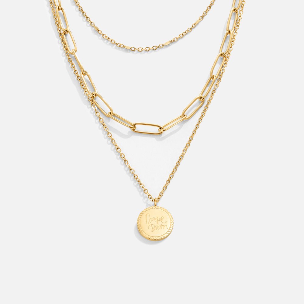 Lola | Collar de Monedas en Capas