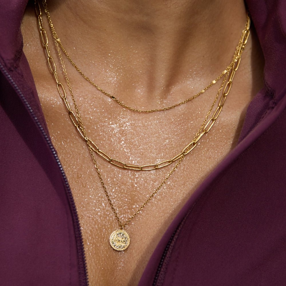 Lola | Collar de Monedas en Capas